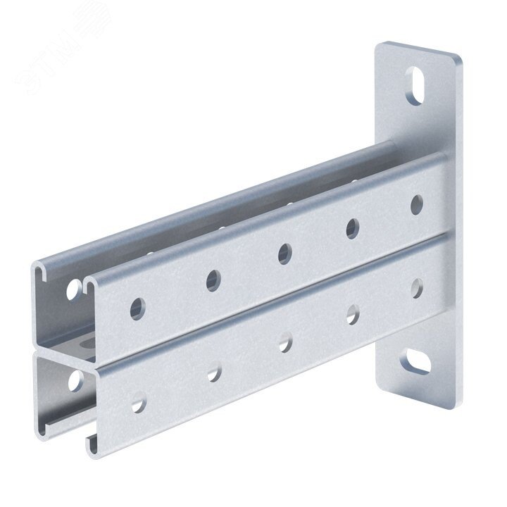 Страт-консоль двойная 41х41 мм, осн 450 мм, сендзимир