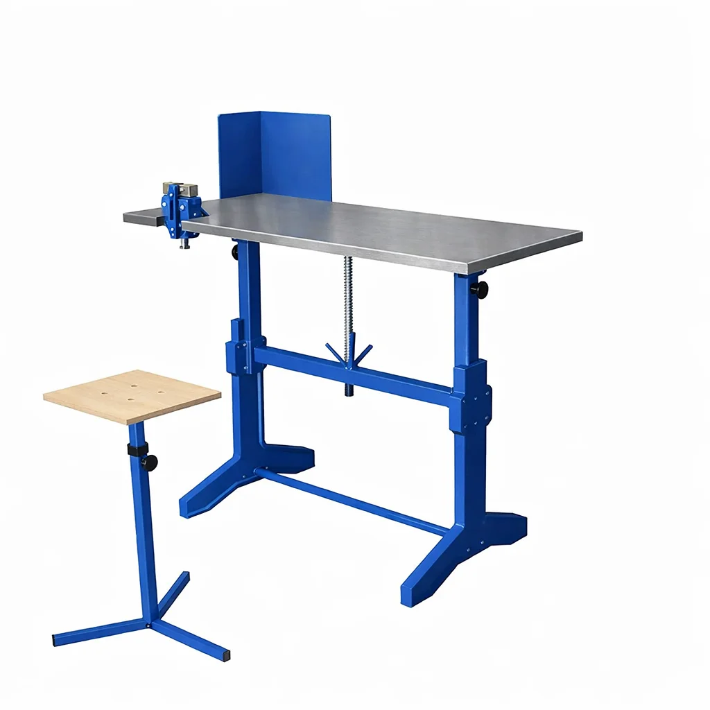 Верстак слесарный на чугунном основании  ВС-4(у-лп)