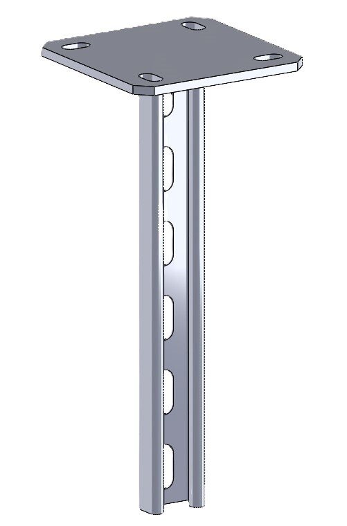 Страт-стойка 41х21, длиной 1200 мм, сендзимир