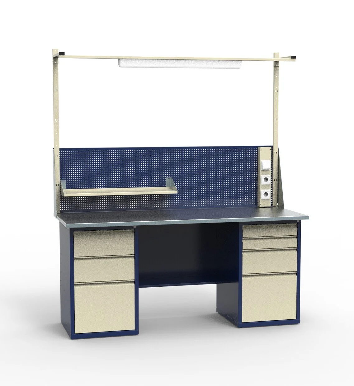 Верстак слесарный двухтумбовый СВ-2Т.03.04.19_сб1