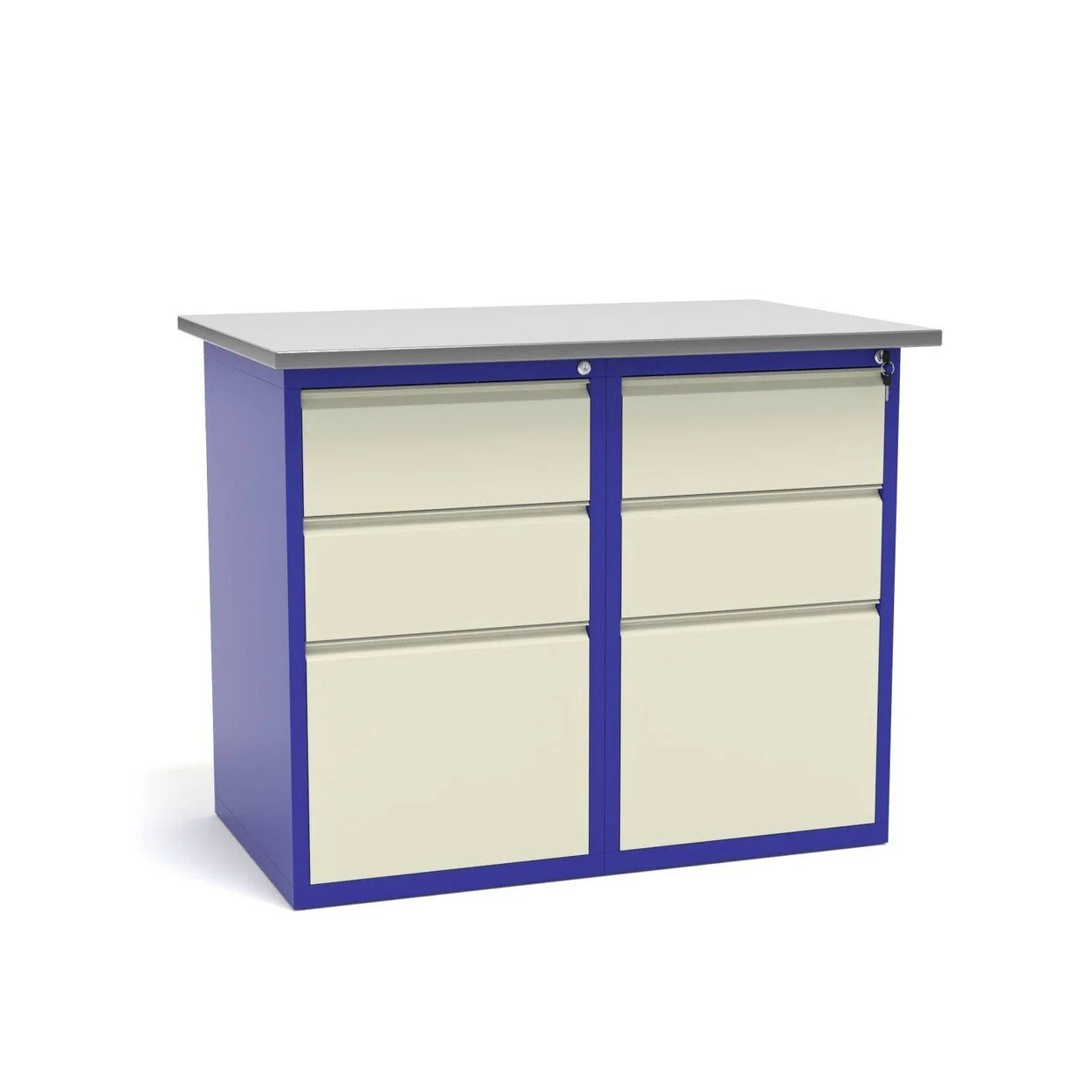 Верстак слесарный двухтумбовый СВ-2Т.03.03.11