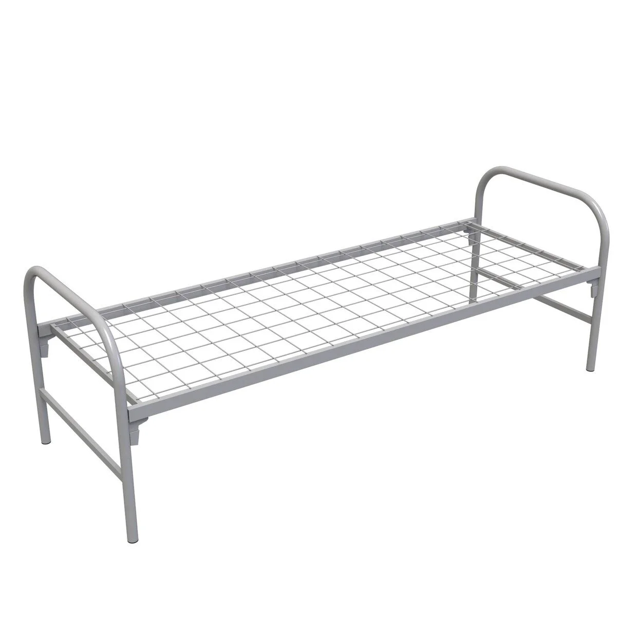 Фото кровать металлическая кмс-1 л/186х70