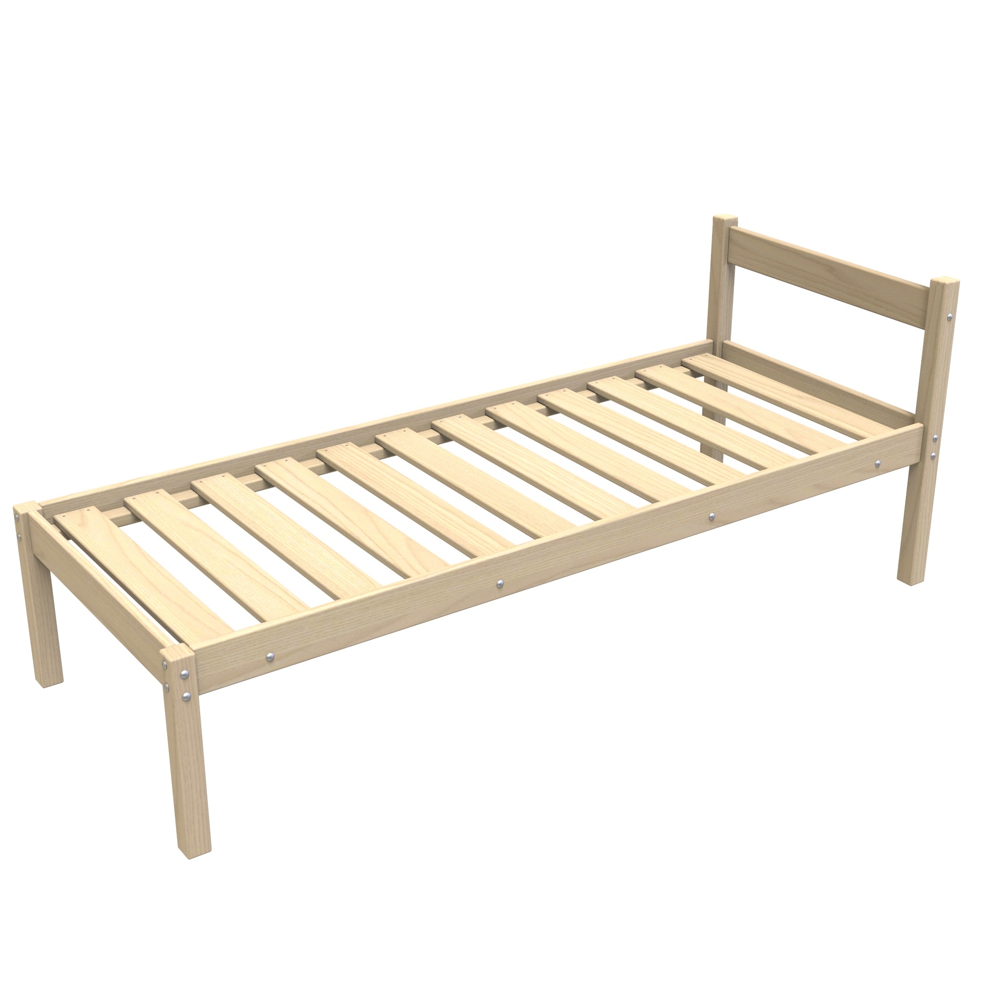 Кровать деревянная КД/1/200х80