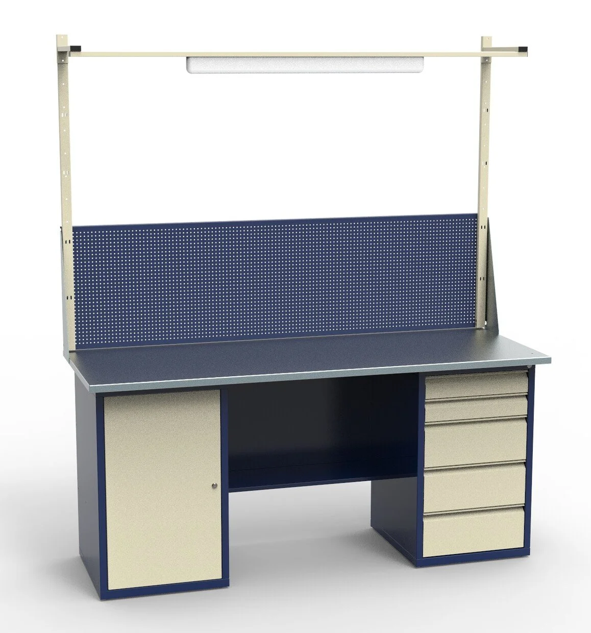 Верстак слесарный двухтумбовый СВ-2Т.01.05.19_сб1