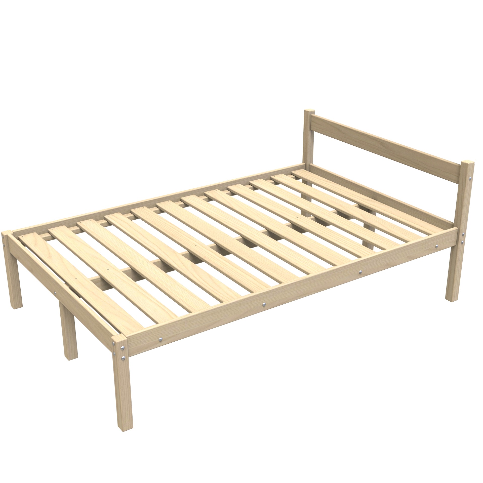 Кровать деревянная КД/1/200х140